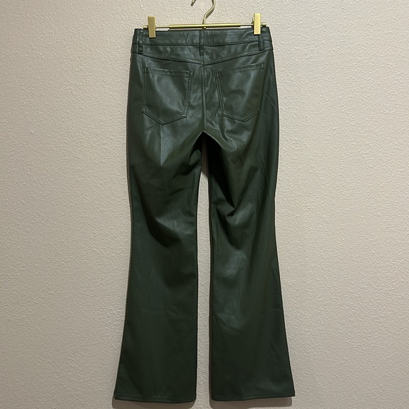 WILD FABLE Low-Rise Flare Vegan Leather Pants, Size 0, NWT - Picture 4 of 6